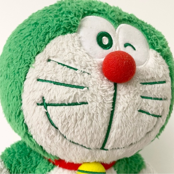 Uniqlo Doreamon Green Plush Stuffed Animal - Picture 10 of 14